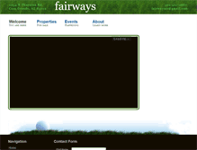 Tablet Screenshot of fairwaysaz.com